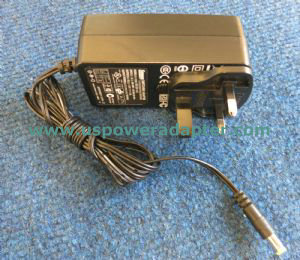 New Sunny SYS1357-1212 Switching AC Power Adapter 24W 12V 1A UK 3 Pin Plug